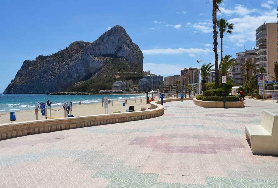 卡尔佩En La Playa. Planta 19. Vistas Espectaculares. 2 Terrazas.公寓 外观 照片